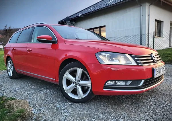 dolnośląskie Volkswagen Passat cena 35500 przebieg: 260907, rok produkcji 2013 z Konstancin-Jeziorna